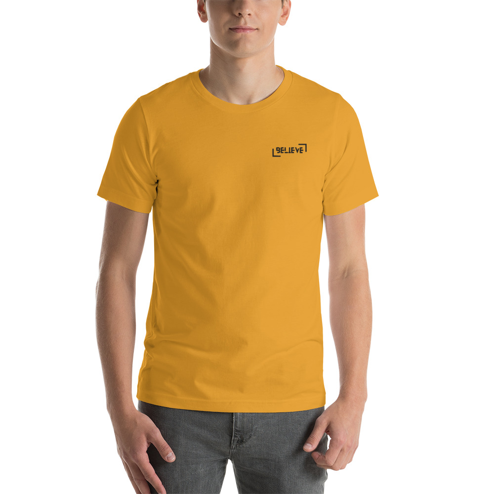 unisex-staple-t-shirt-mustard-front-65397bcb1b8da.jpg