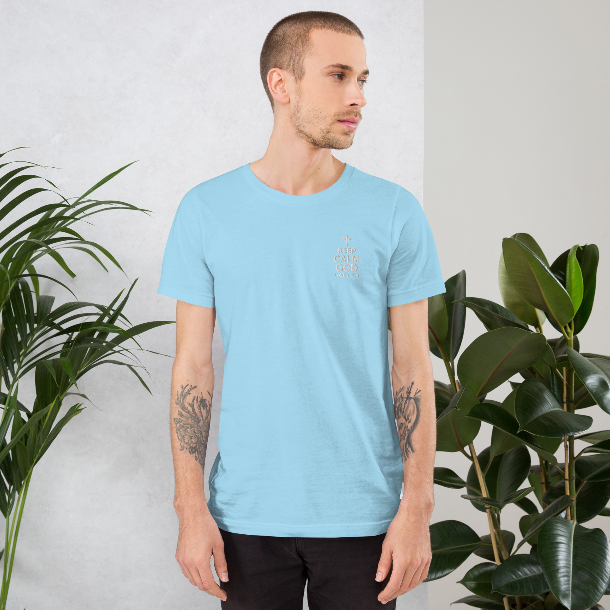 unisex-staple-t-shirt-ocean-blue-front-654899c7d9ce7.jpg